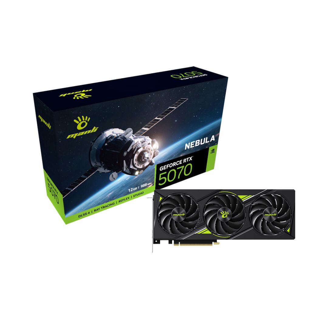 Manli Nebula GeForce RTX 5070 12GB GDDR7