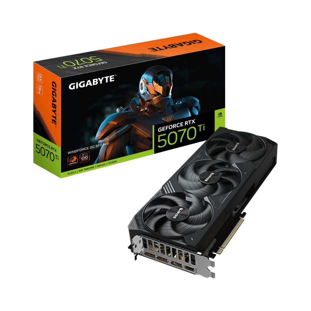 GIGABYTE GeForce RTX™ 5070 Ti WINDFORCE OC SFF 16G