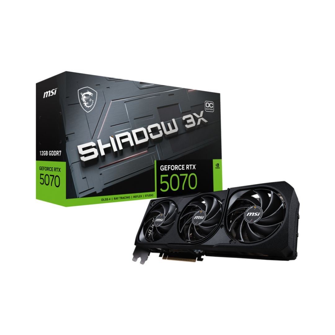 MSI GeForce RTX™ 5070 12G SHADOW 3X OC