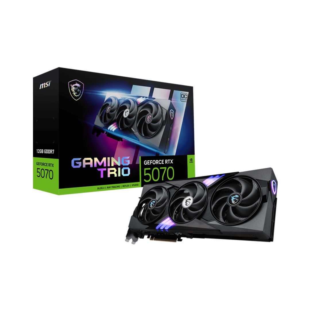 MSI GeForce RTX™ 5070 12G GAMING TRIO OC