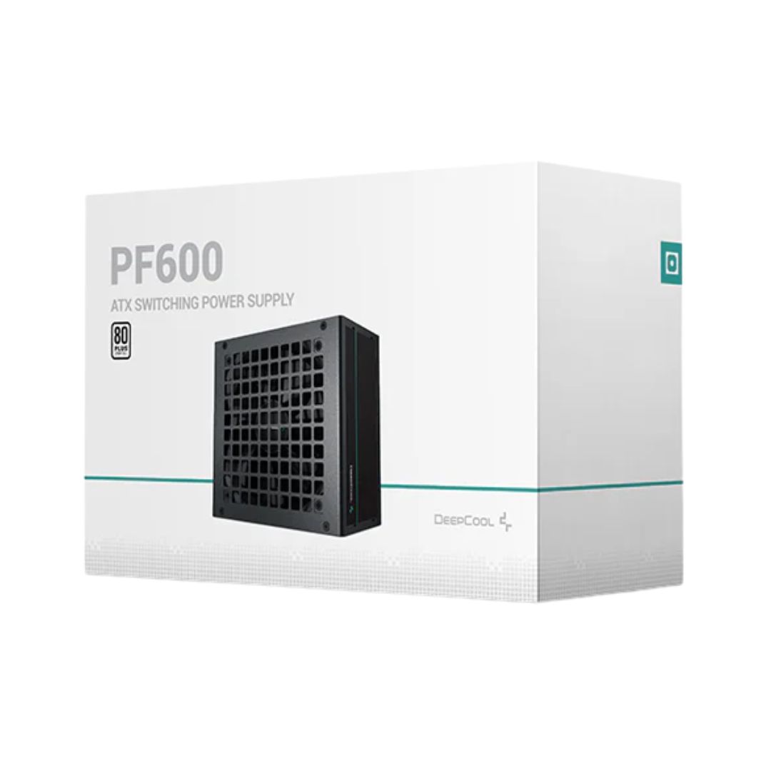 POWER SUPPLY DEEP COOL PF600 80PLUS 600W ( R-PF600D-HA0B-EU )