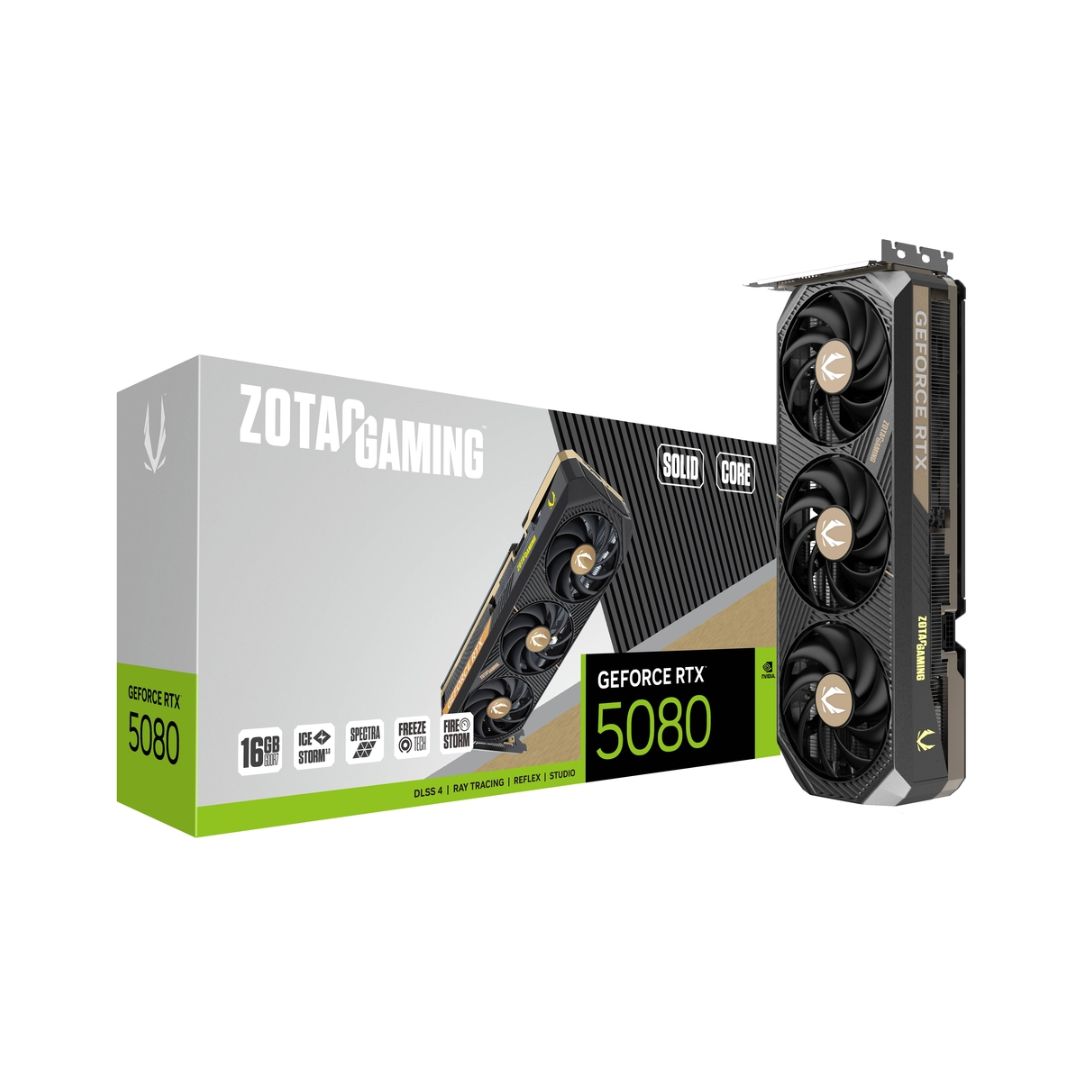 ZOTAC GAMING GeForce RTX 5080 SOLID CORE
