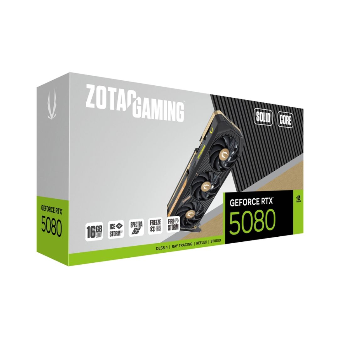 ZOTAC GAMING GeForce RTX 5080 SOLID CORE