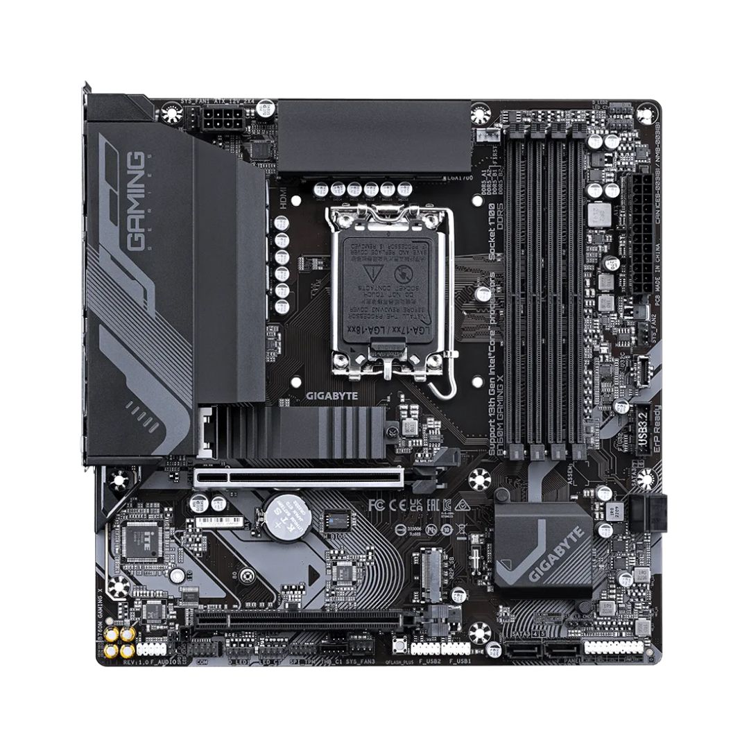 MOTHERBOARD GIGABYTE B760M GAMING X DDR5 (9MB76MGX5-00-G10)