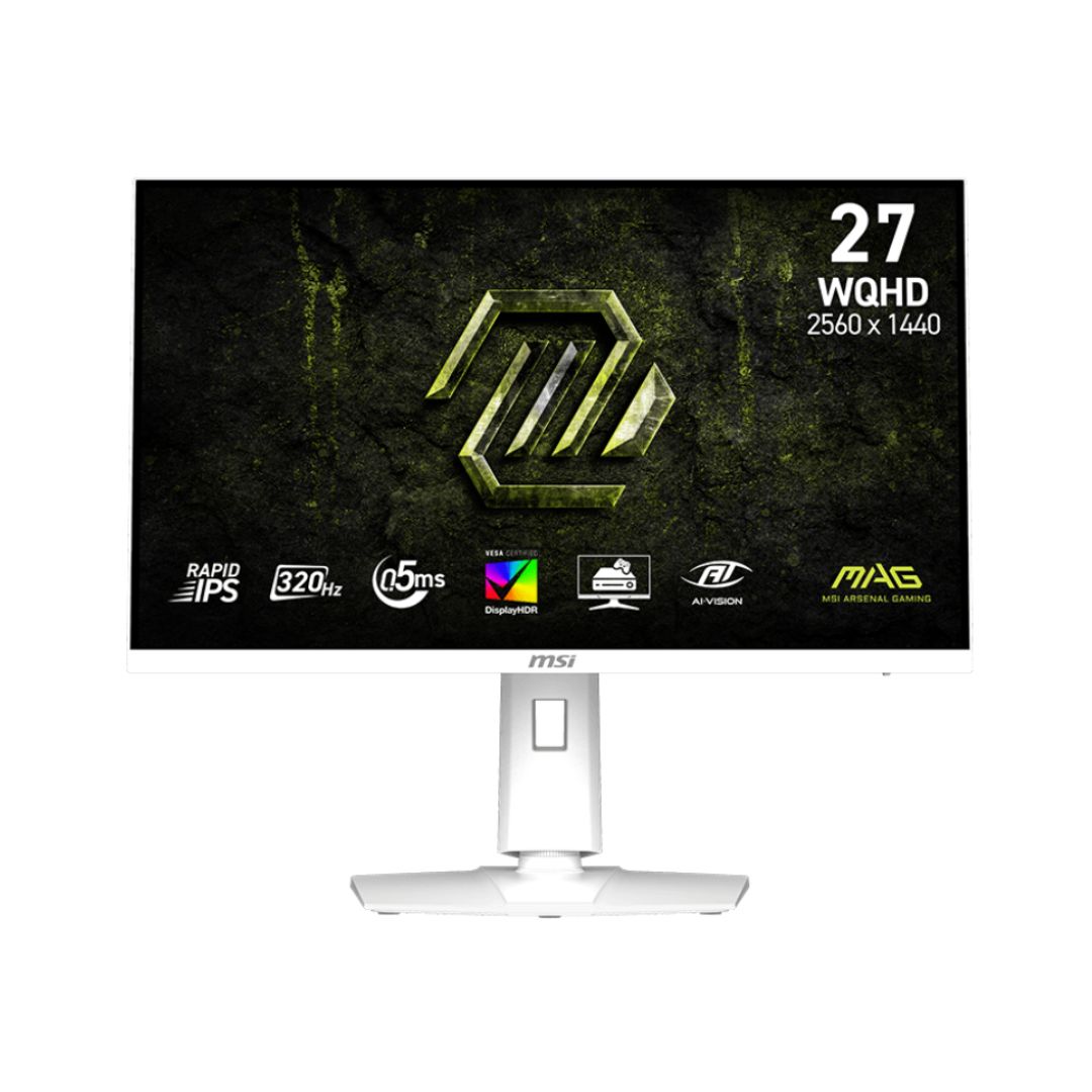 MSI MAG 274QRFW X32 320Hz White Gaming Monitor