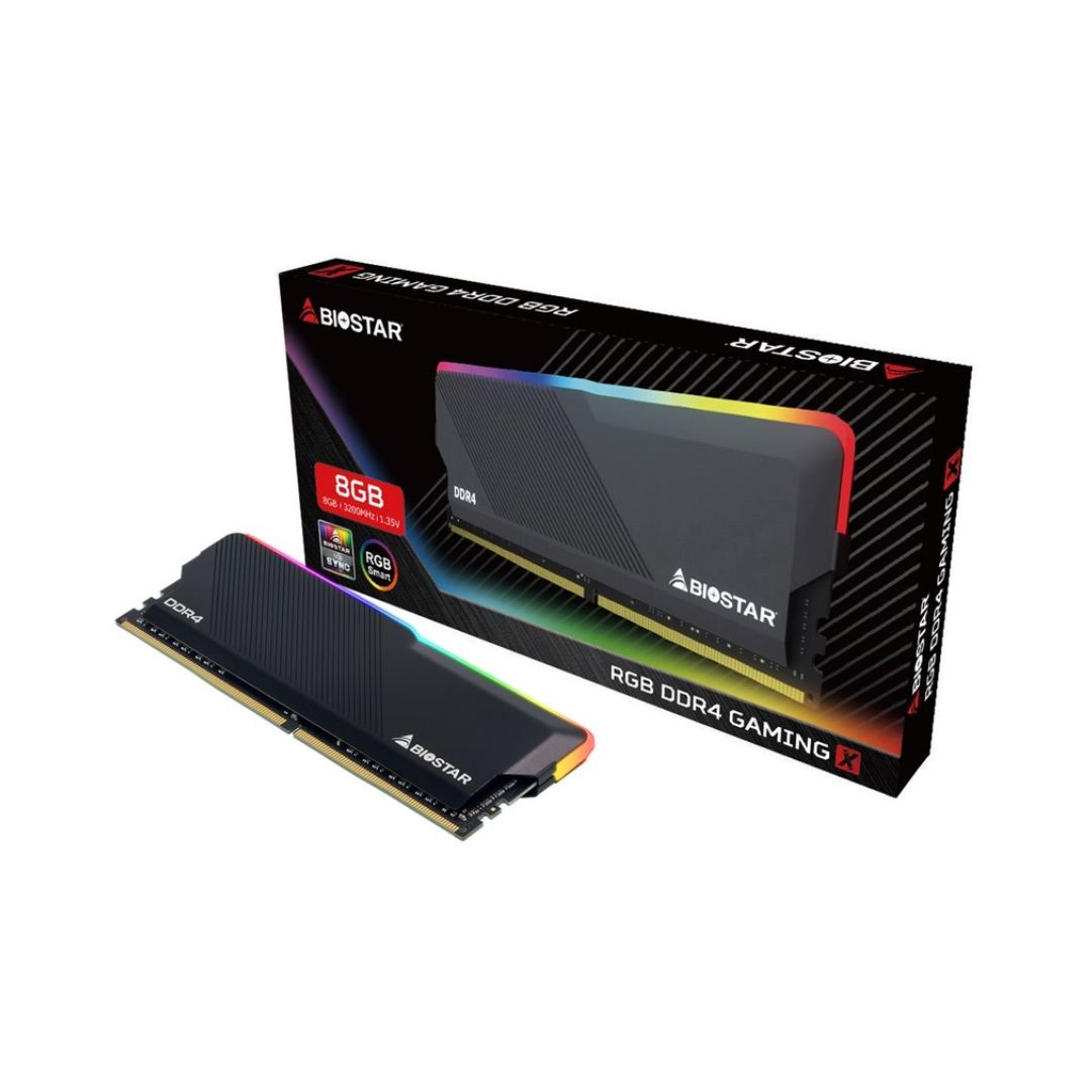 RAM 8GB DDR4 BIOSTAR GAMING X PC 3200MHZ RGB