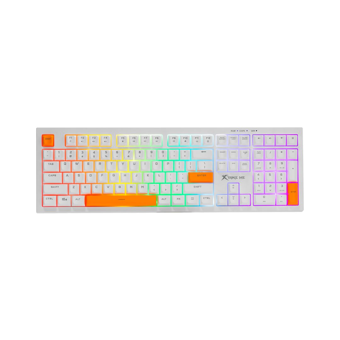 Gaming klaviatura XTRIKE ME KB-512 White