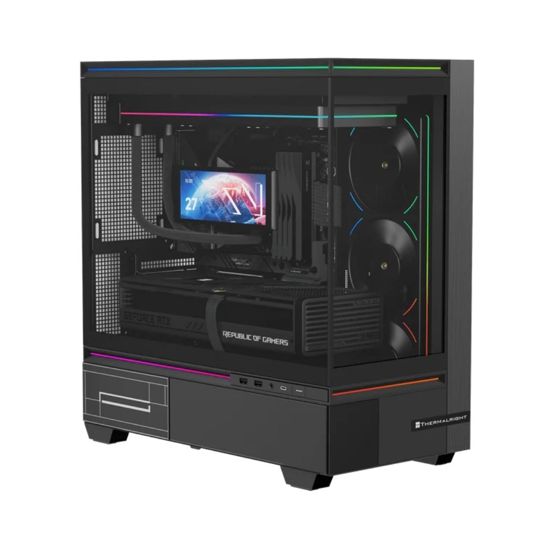 THERMALRIGHT TL-M10 BLACK KOMPÜTER KORPUSU