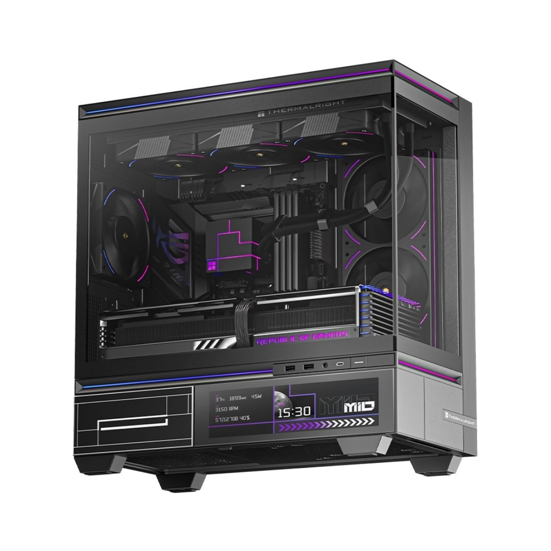 THERMALRIGHT TL-M10 VISION BLACK KOMPÜTER KORPUSU