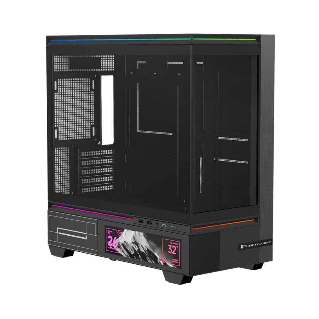 THERMALRIGHT TL-M10 VISION BLACK KOMPÜTER KORPUSU