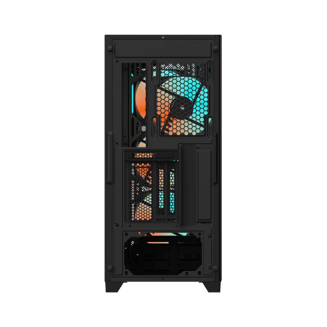 GIGABYTE C301 GLASS BLACK KOMPÜTER KORPUSU (GB-C301G)