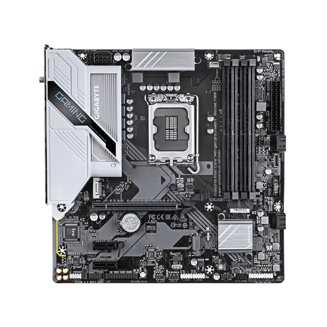 MOTHERBOARD GIGABYTE B760M GAMING PLUS WIFI DDR4