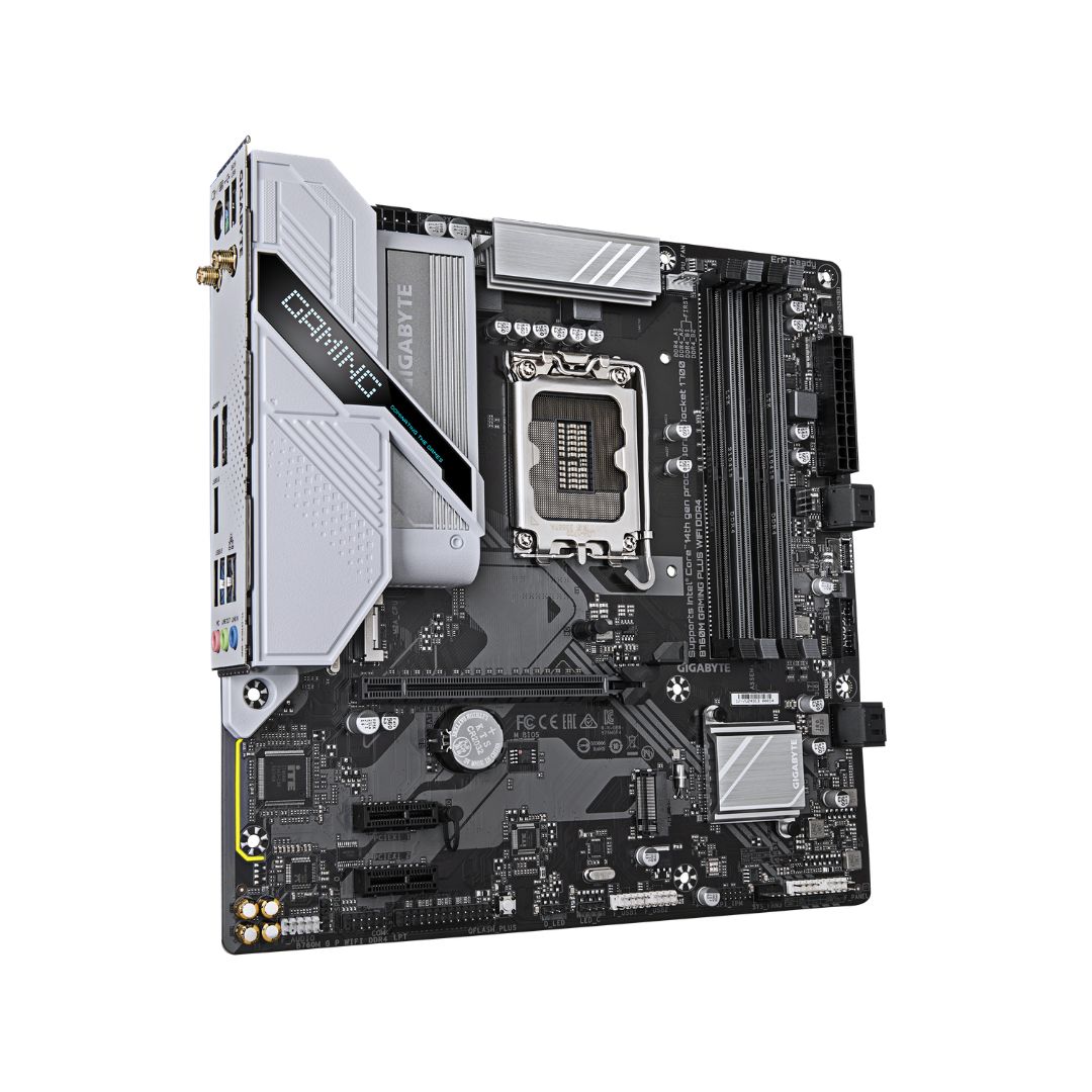 MOTHERBOARD GIGABYTE B760M GAMING PLUS WIFI DDR4