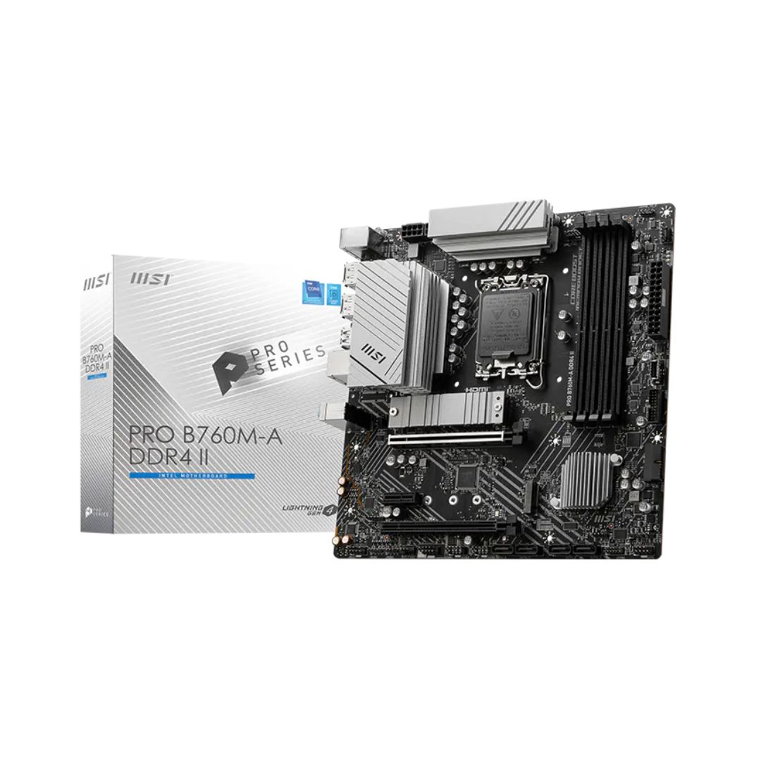 MOTHERBOARD MSI PRO B760M-A II DDR4