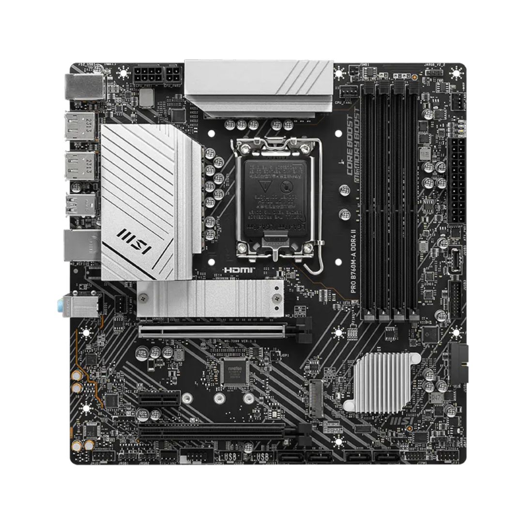 MOTHERBOARD MSI PRO B760M-A II DDR4