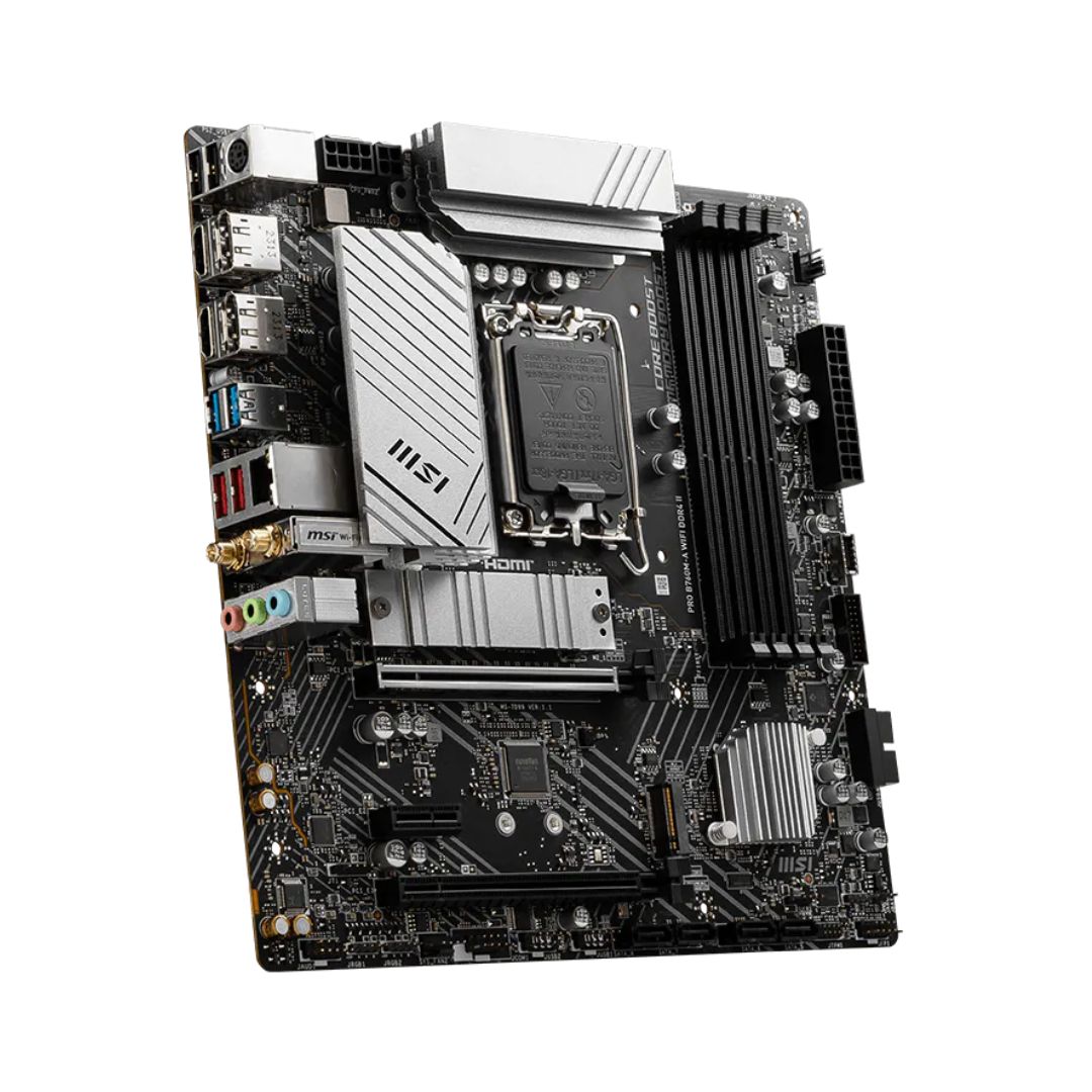 MOTHERBOARD MSI PRO B760M-A II DDR4 WIFI