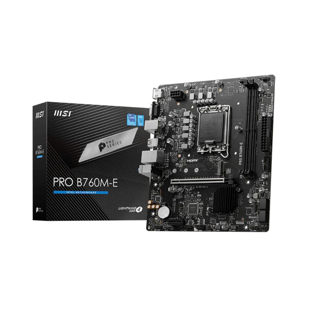 MOTHERBOARD MSI PRO B760M-E DDR5