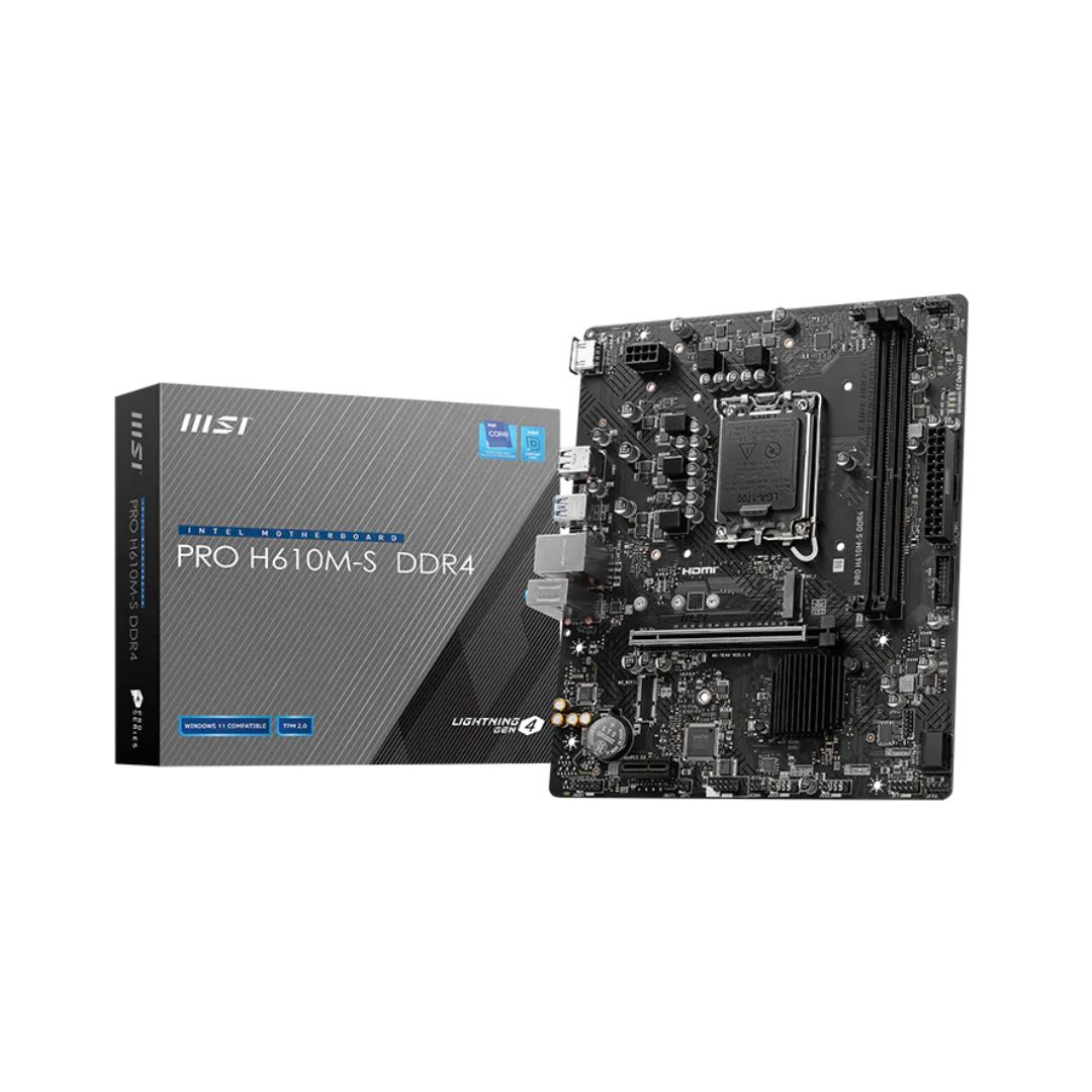 MOTHERBOARD MSI PRO H610M-S DDR4