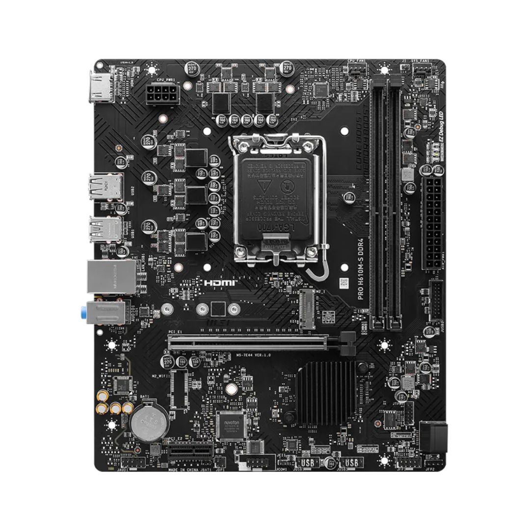 MOTHERBOARD MSI PRO H610M-S DDR4