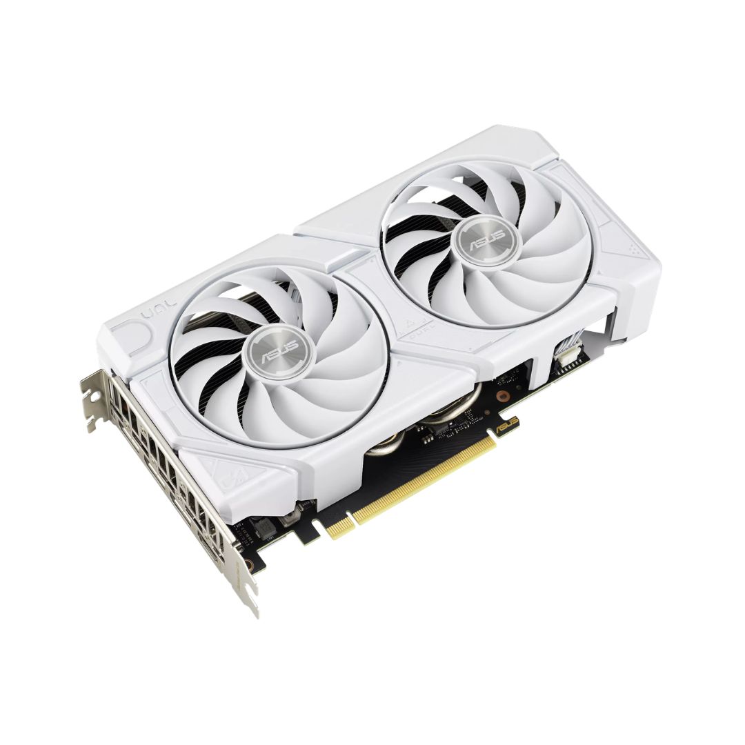 ASUS Dual GeForce RTX™ 4060 EVO White OC Edition 8GB GDDR6