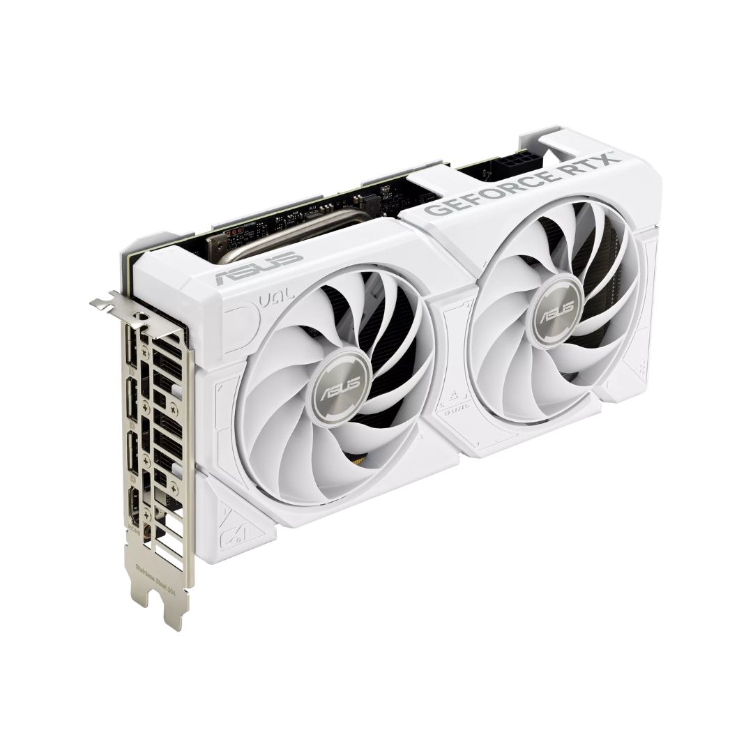 ASUS Dual GeForce RTX™ 4060 EVO White OC Edition 8GB GDDR6