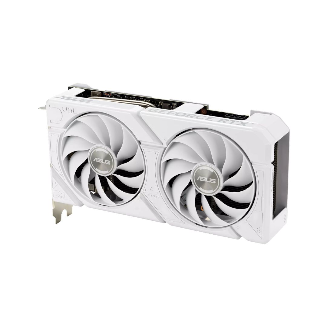 ASUS Dual GeForce RTX™ 4060 EVO White OC Edition 8GB GDDR6