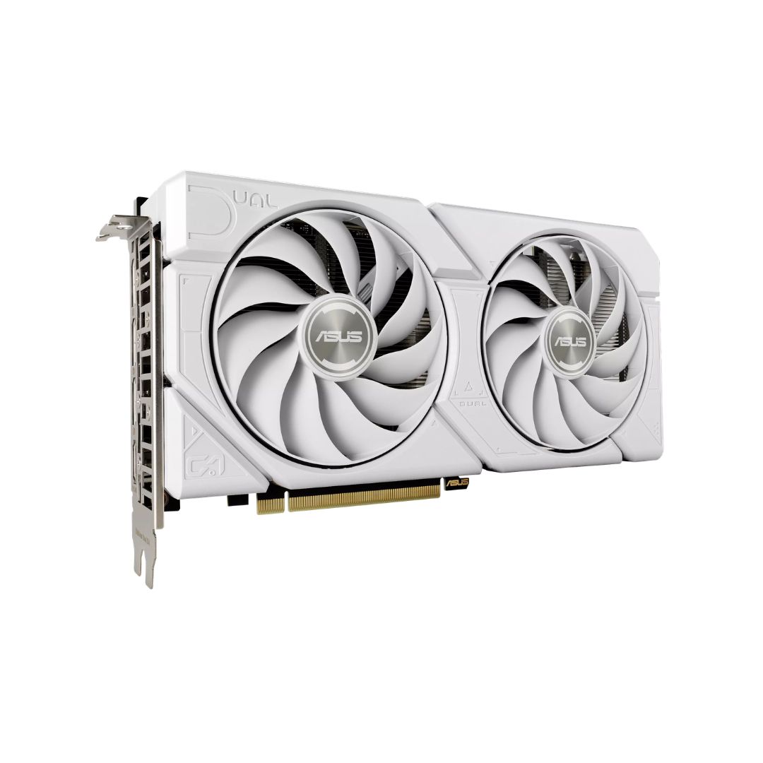 ASUS Dual GeForce RTX™ 4060 EVO White OC Edition 8GB GDDR6