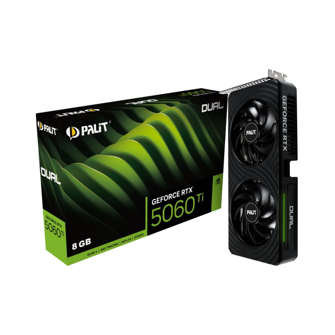 PALIT GeForce RTX™ 5060 Ti Dual 8GB (NE7506T019P1-GB2062D)