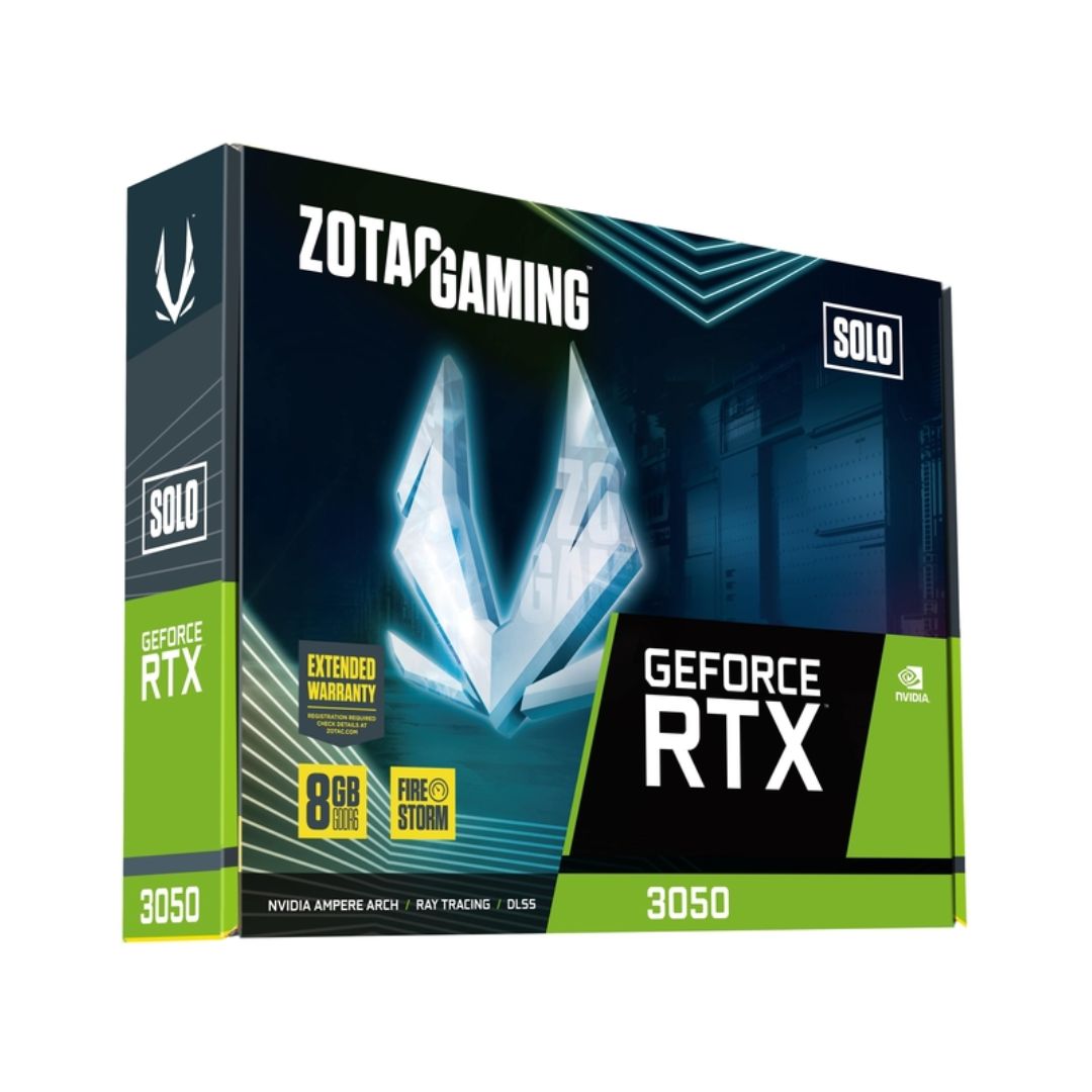 ZOTAC GAMING GeForce RTX 3050 6GB GDDR6 Solo