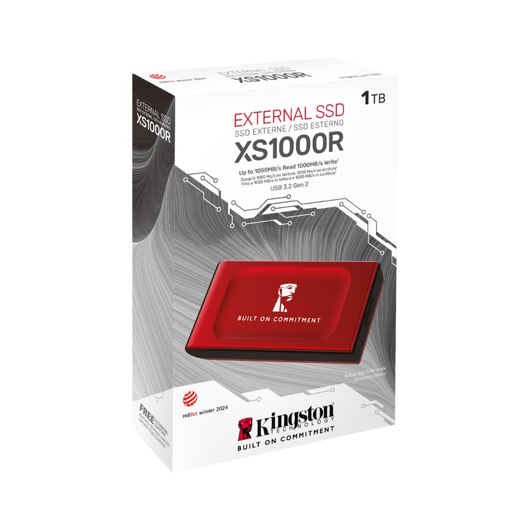 SSD USB KINGSTON XS1000RED 1TB