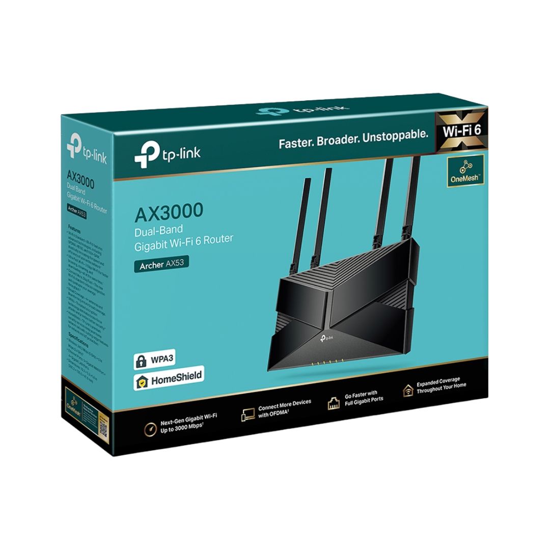 LAN ROUTER TP-LINK ARCHER AX53 AX3000