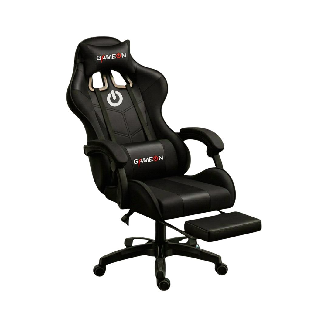 Gaming Kreslo GAMEON Black – Oyunçu Kreslosu Qara (GO-7001-BK)