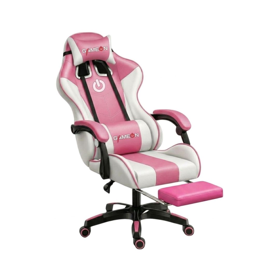 Gaming Kreslo GAMEON Pink – Oyunçu Kreslosu Çəhrayı (GO-7001-PINK)