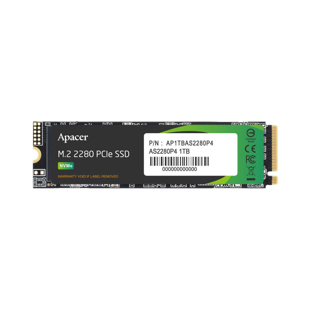 APACER AS2280P4 256GB M.2 PCIe Gen3 x4
