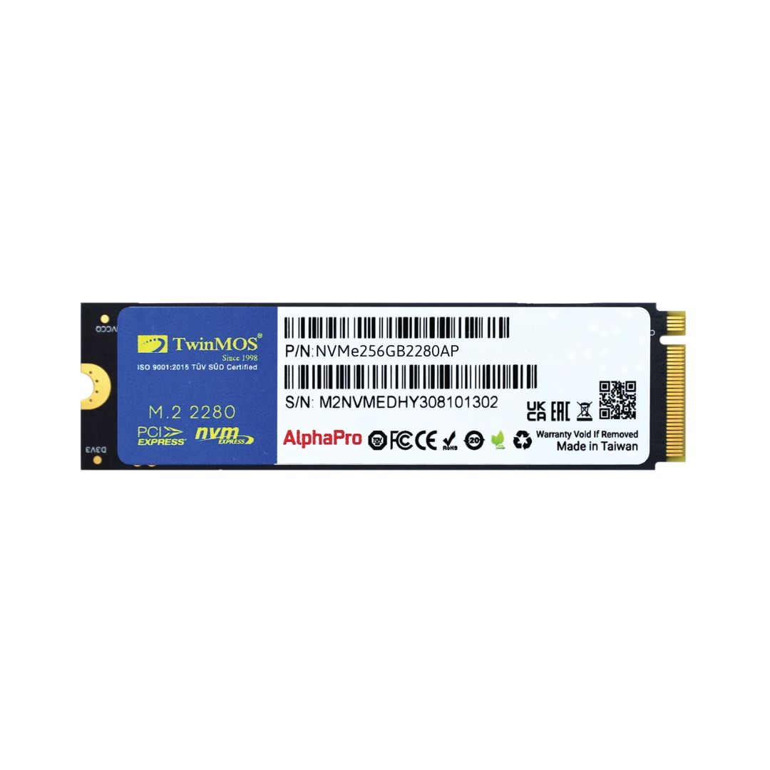 TwinMOS AlphaPro 256GB NVMe M.2 2280 SSD