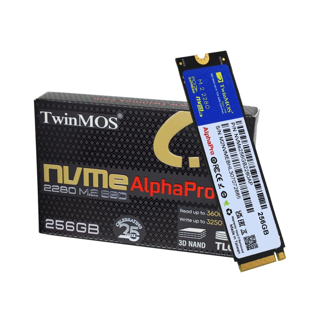 TwinMOS AlphaPro 256GB NVMe M.2 2280 SSD