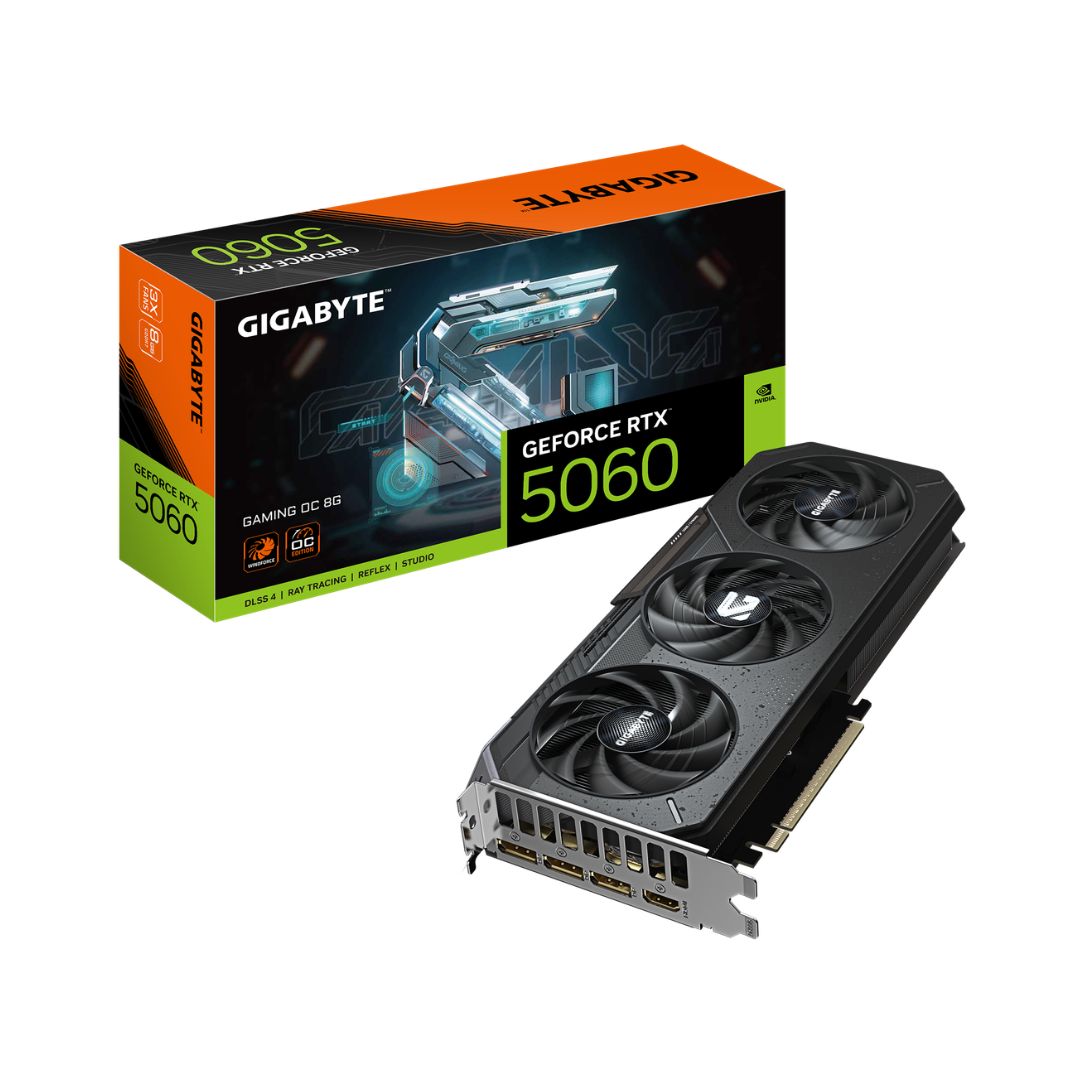 GIGABYTE GeForce RTX™ 5060 GAMING OC 8G (GV-N5060GAMING OC-8GD)