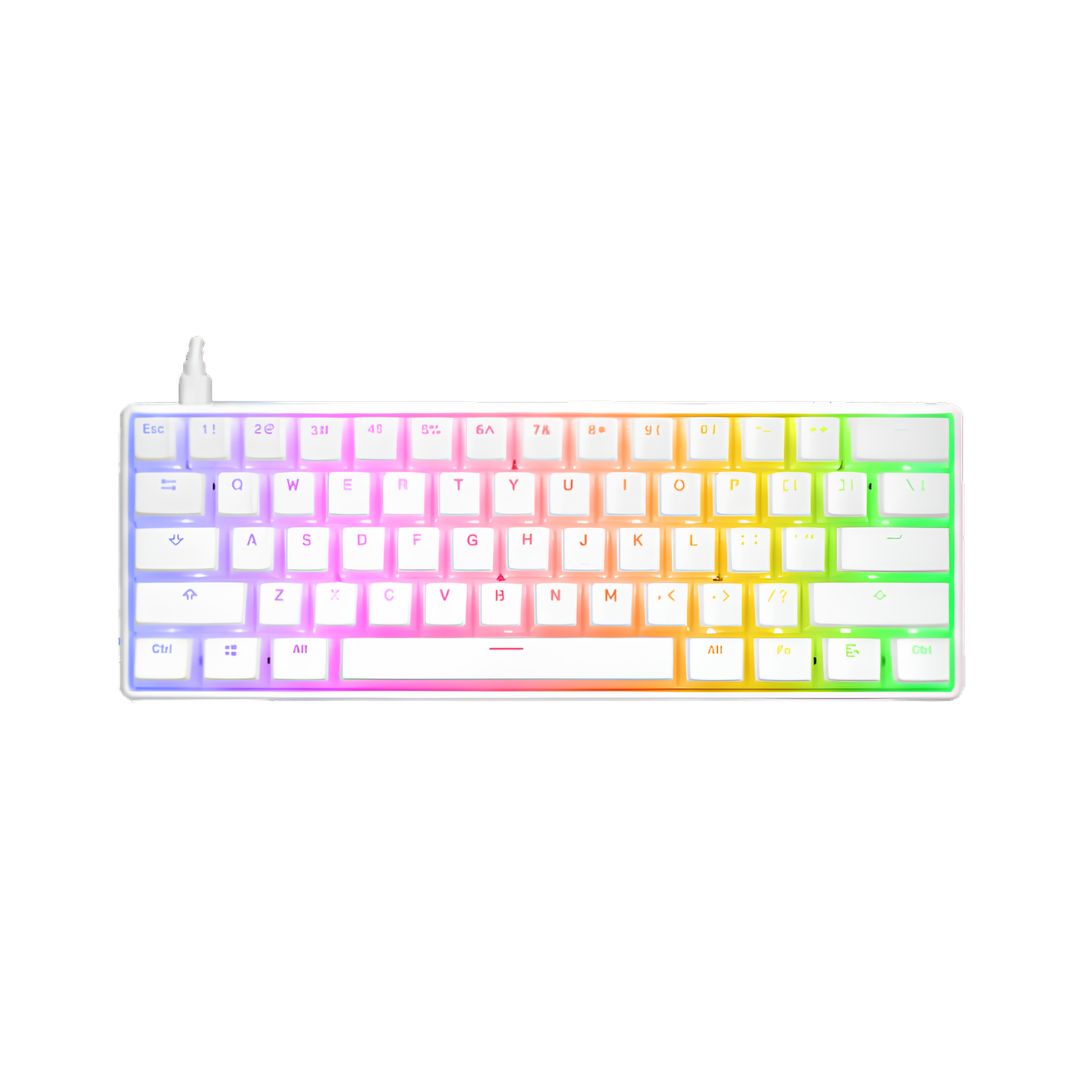 Gaming klaviatura RAMPAGE KB-R135 PARVUS WHITE