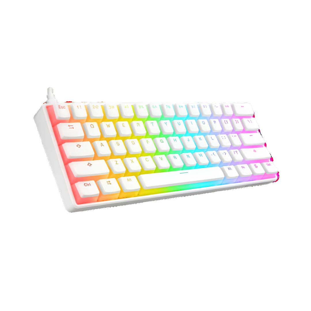 Gaming klaviatura RAMPAGE KB-R135 PARVUS WHITE