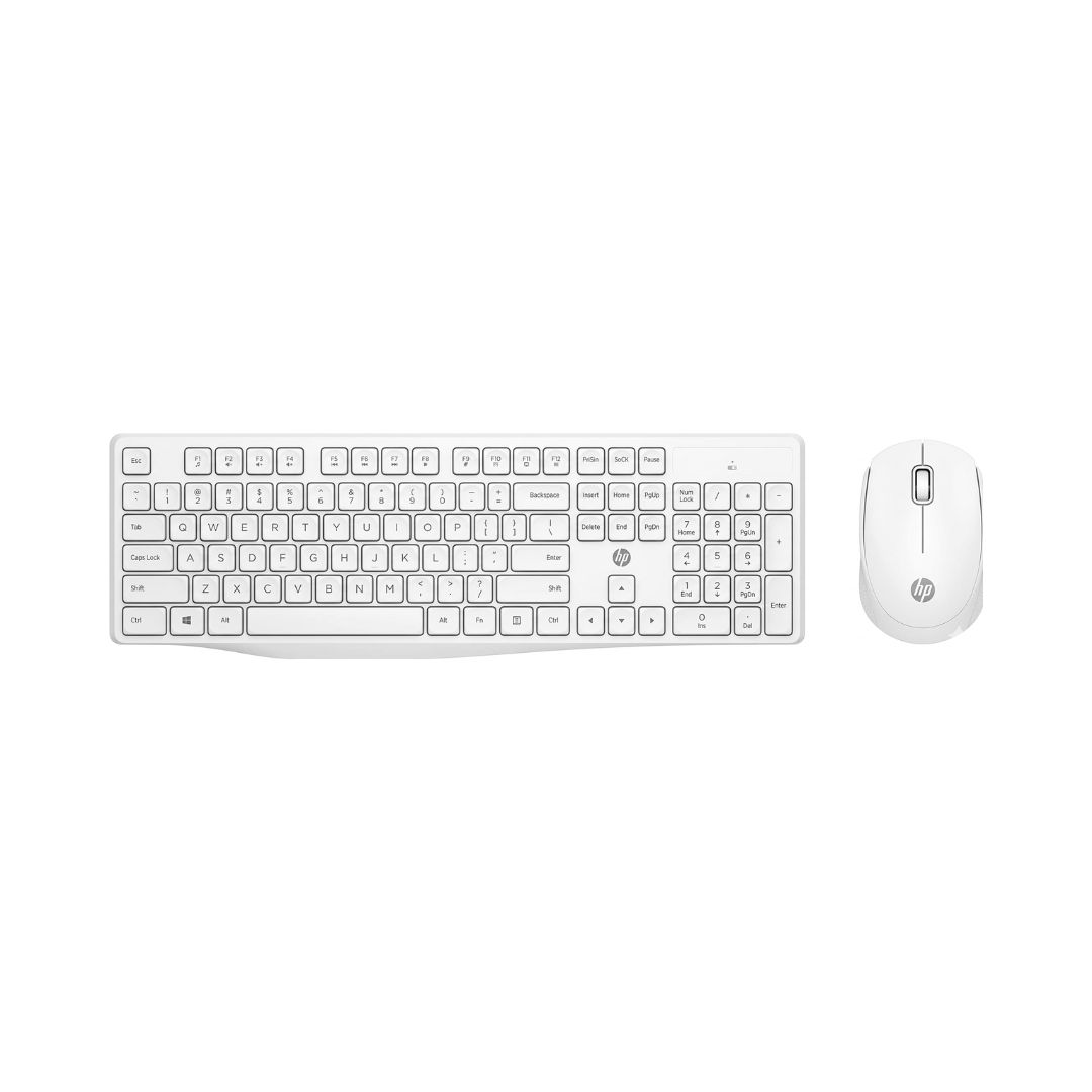 Klaviatura və mouse dəsti HP CS10 Wireless WHITE
