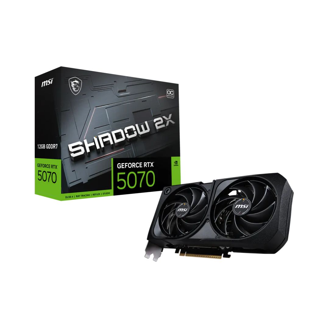 MSI GeForce RTX™ 5070 12G SHADOW 2X OC