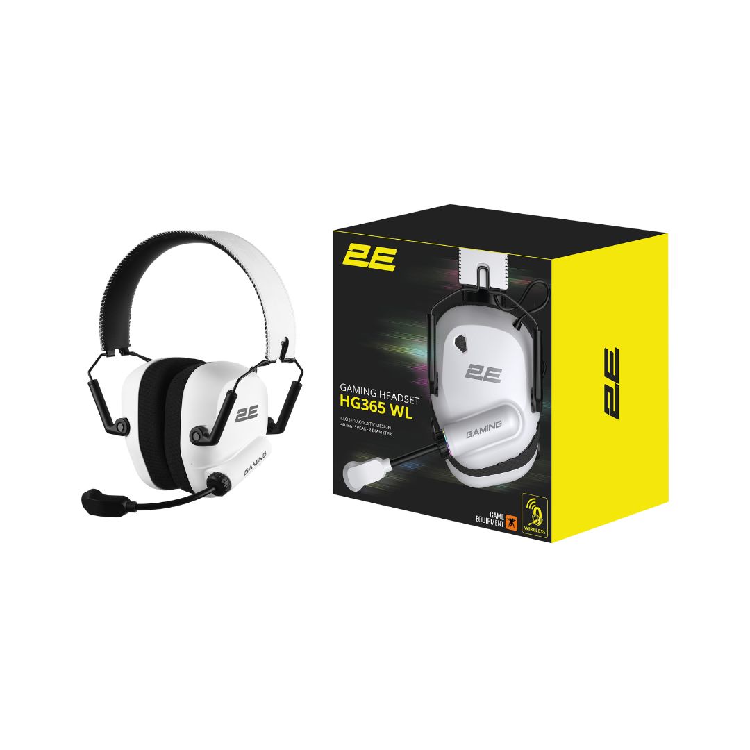 2E Gaming Headset HG365WT WL White (2E-HG365WT-WL)