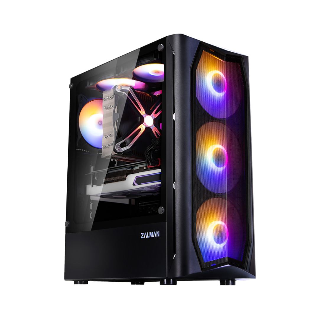 ZALMAN N4 REV.1 + 6 FAN RGB KOMPÜTER KORPUSU