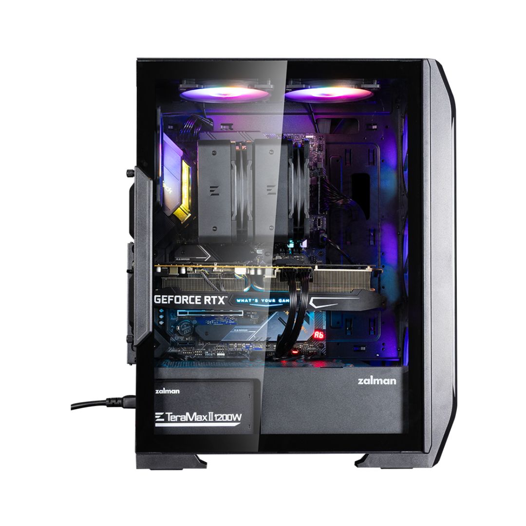 ZALMAN N7 PLUS V2 + 7 FAN RGB KOMPÜTER KORPUSU