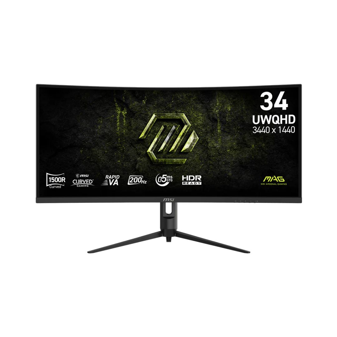 MSI MAG 342CQRF E20 3.5K 200HZ CURVED 1500R Gaming Monitor