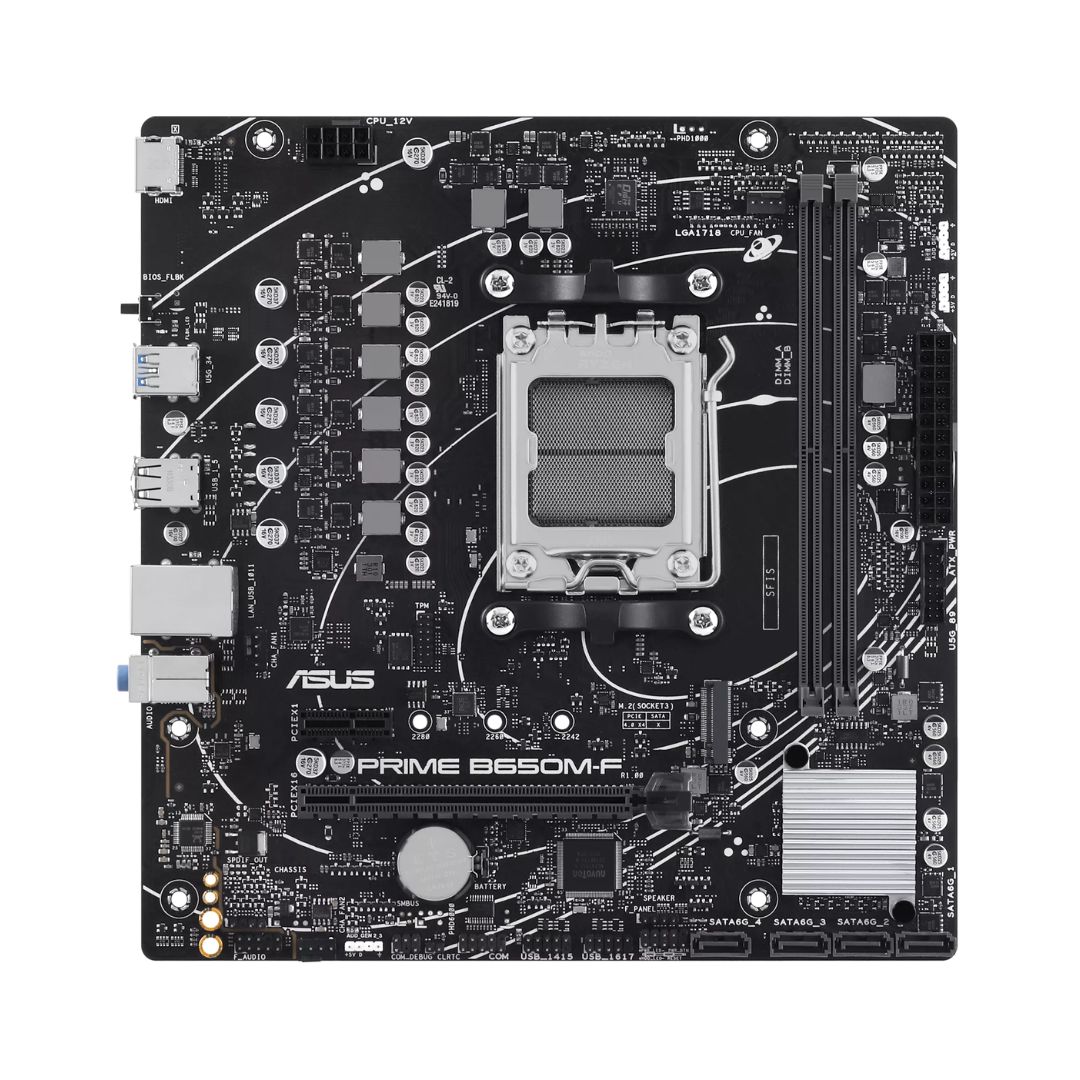 MOTHERBOARD ASUS B650M-F DDR5 AM5