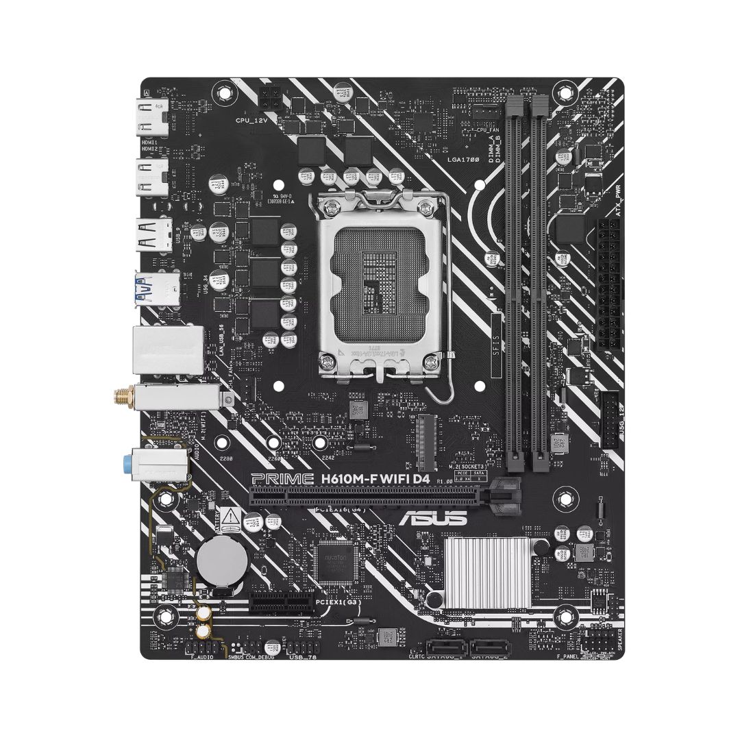 MOTHERBOARD ASUS PRIME H610M-F WI-FI D4