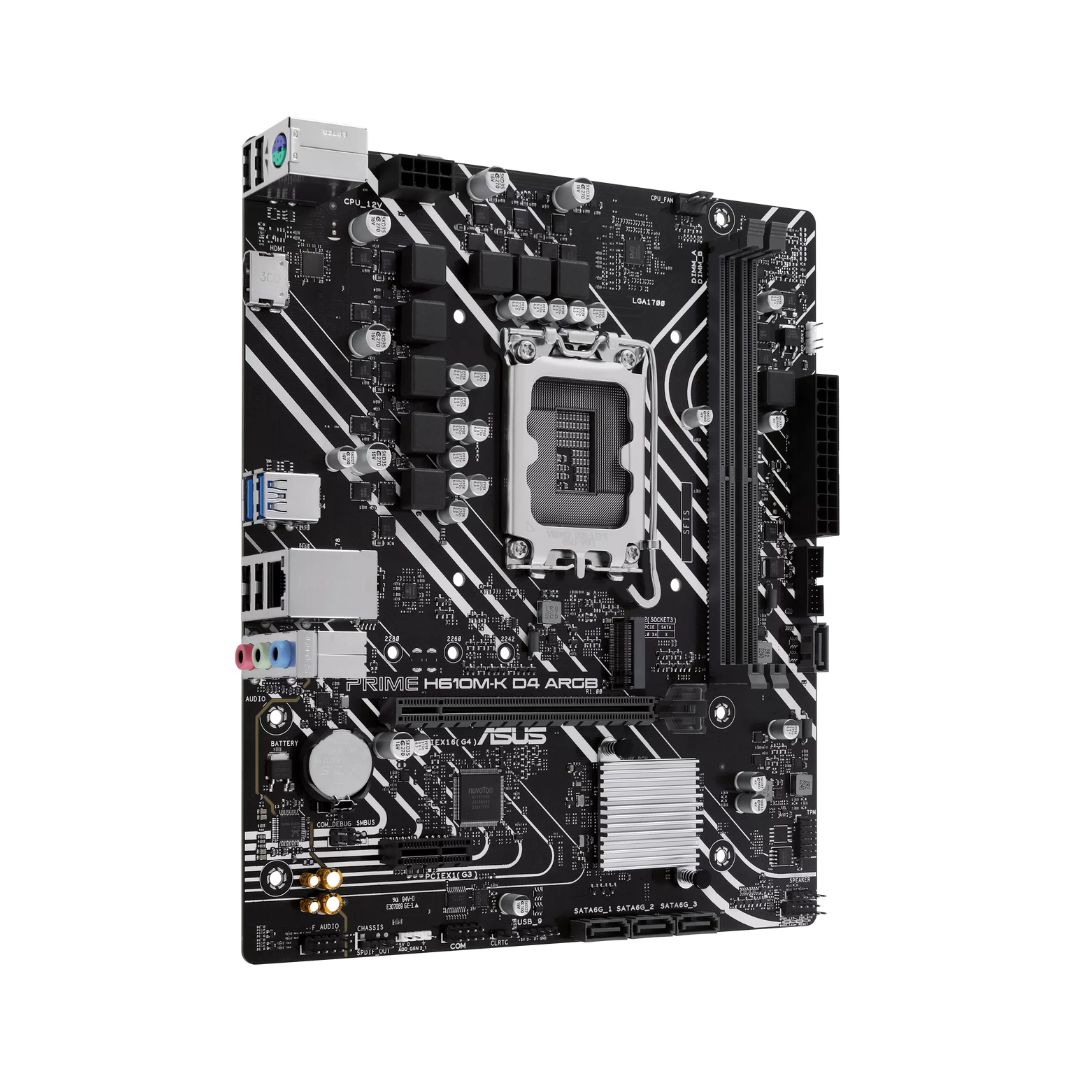 MOTHERBOARD ASUS PRIME H610M-K D4 ARGB