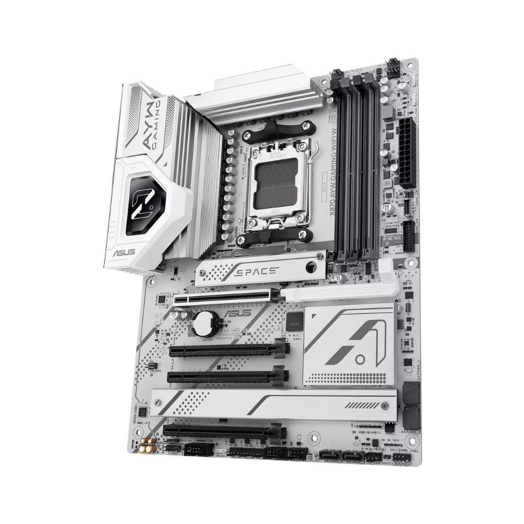 MOTHERBOARD ASUS X870 AYW GAMING WIFI WHITE DDR5 AM5