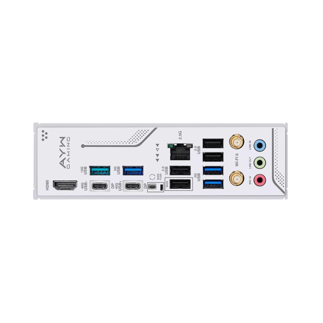 MOTHERBOARD ASUS X870 AYW GAMING WIFI WHITE DDR5 AM5
